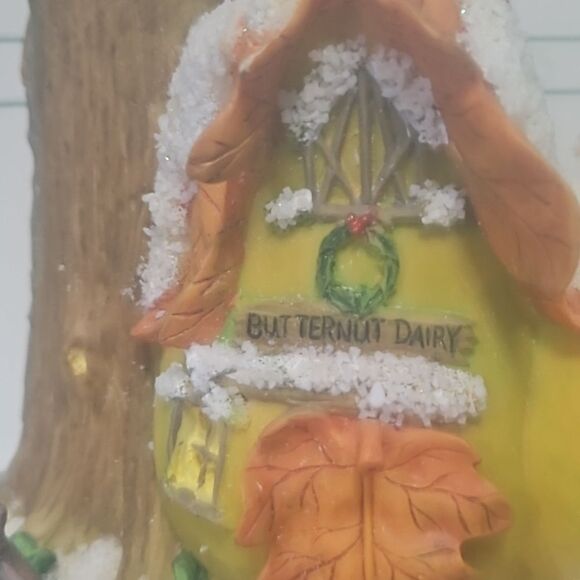 Vintage Silvestri Butternut Squash Dairy Christmas Light House 724/7500 - Picture 11 of 15